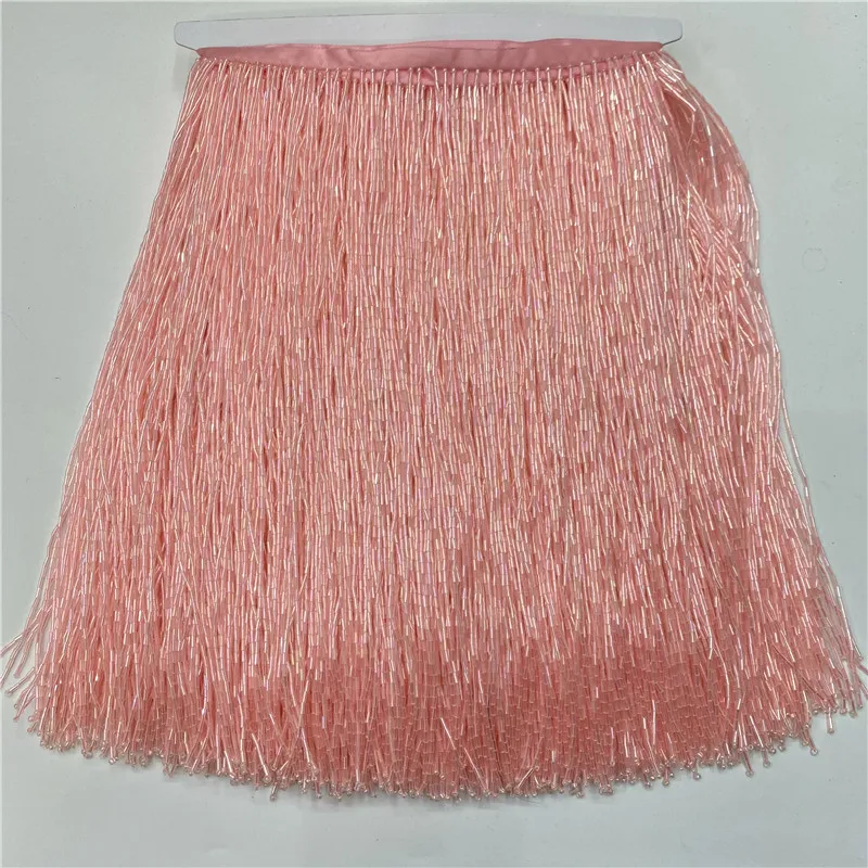 5 메터/몫 아름다운 트림 폴리 에스터 비즈 레이스 프 - Beaded Trim Fringe 리뷰 및 가격