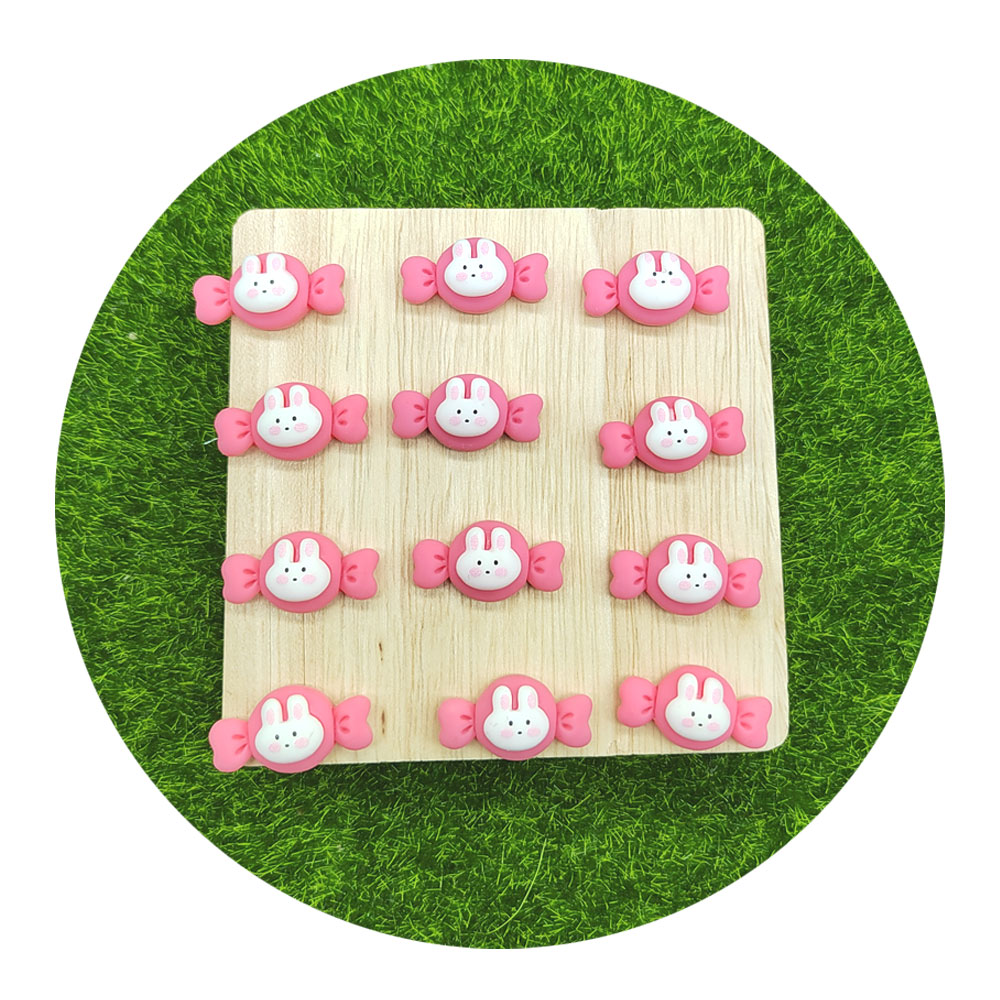 20/50/100PCS 부활절 수지 미니 토끼 캔디 플 - Embellishments For Scrapbooking 리뷰 및 가격