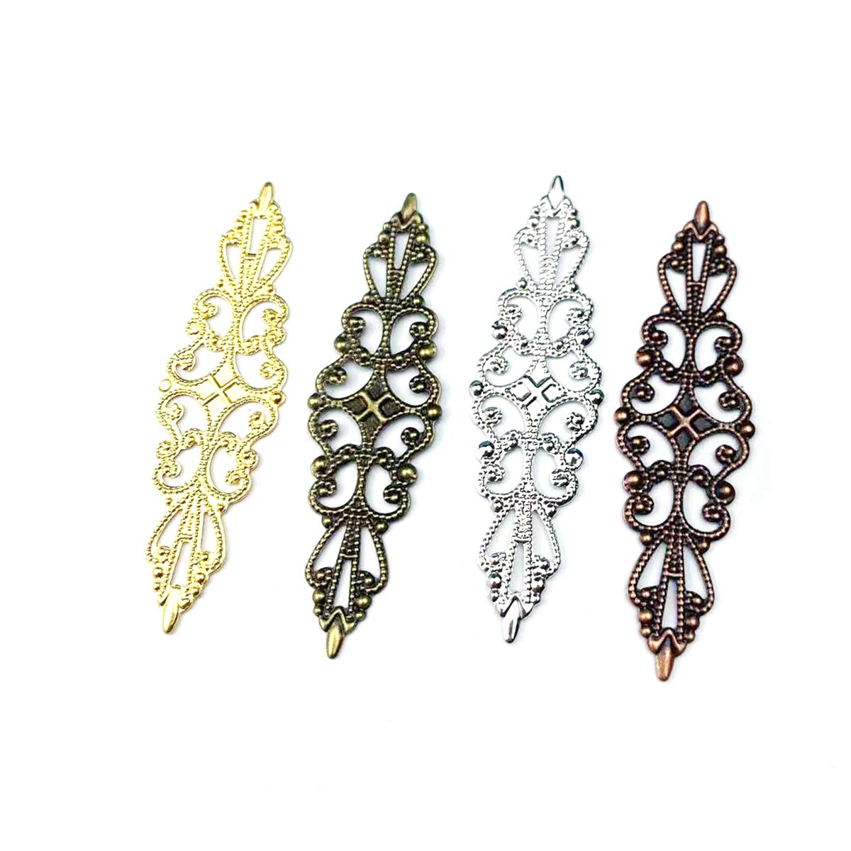 200개입, 속이 빈 마름모 모양의 장식, 섬세한 꽃무 - Craft Embellishment 리뷰 및 가격