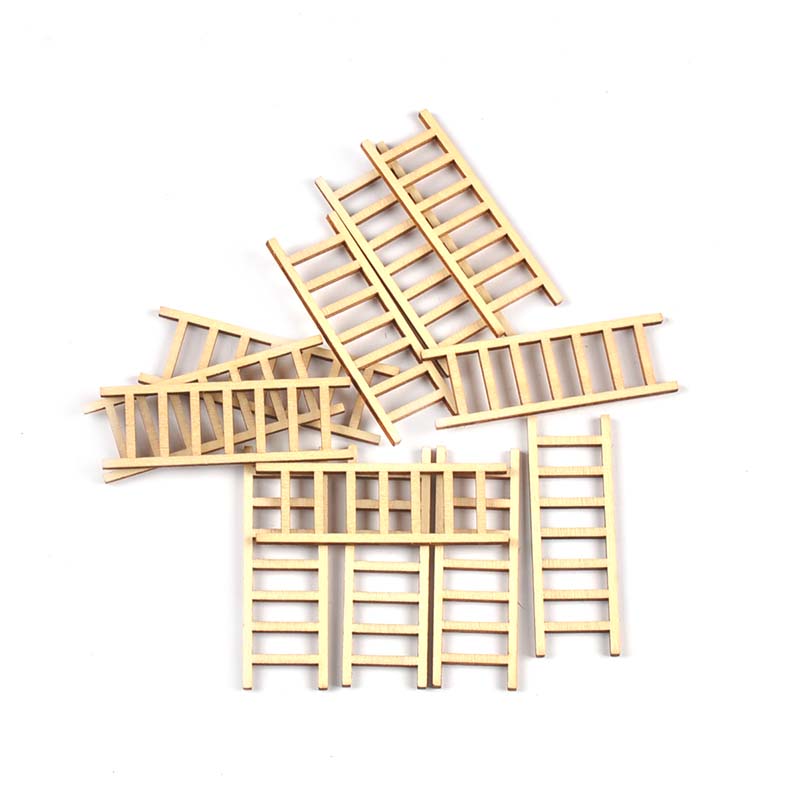 20 개/몫 20x60mm 자연 사다리 나무 DIY 예 - Craft Embellishment 리뷰 및 가격