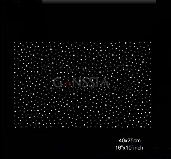 4 개/몫 (40x25cm) 세련된 별 핫픽스 라인 석 - Hotfix Rhinestone Sheet 리뷰 및 가격
